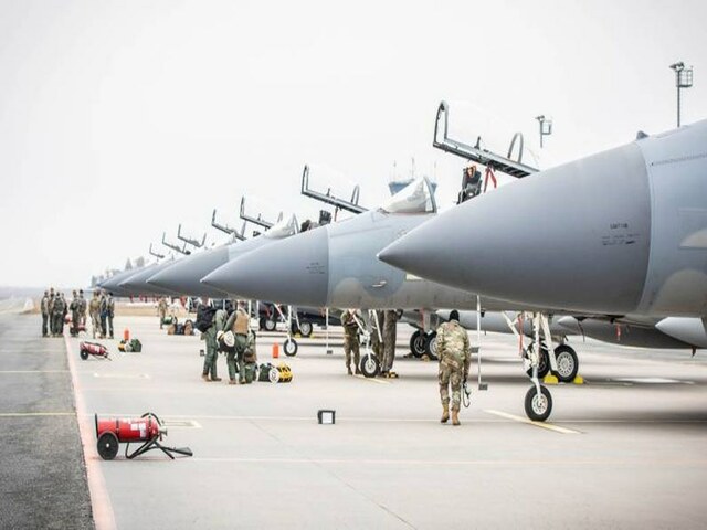 US fighter jets arrive in Estonia for training
